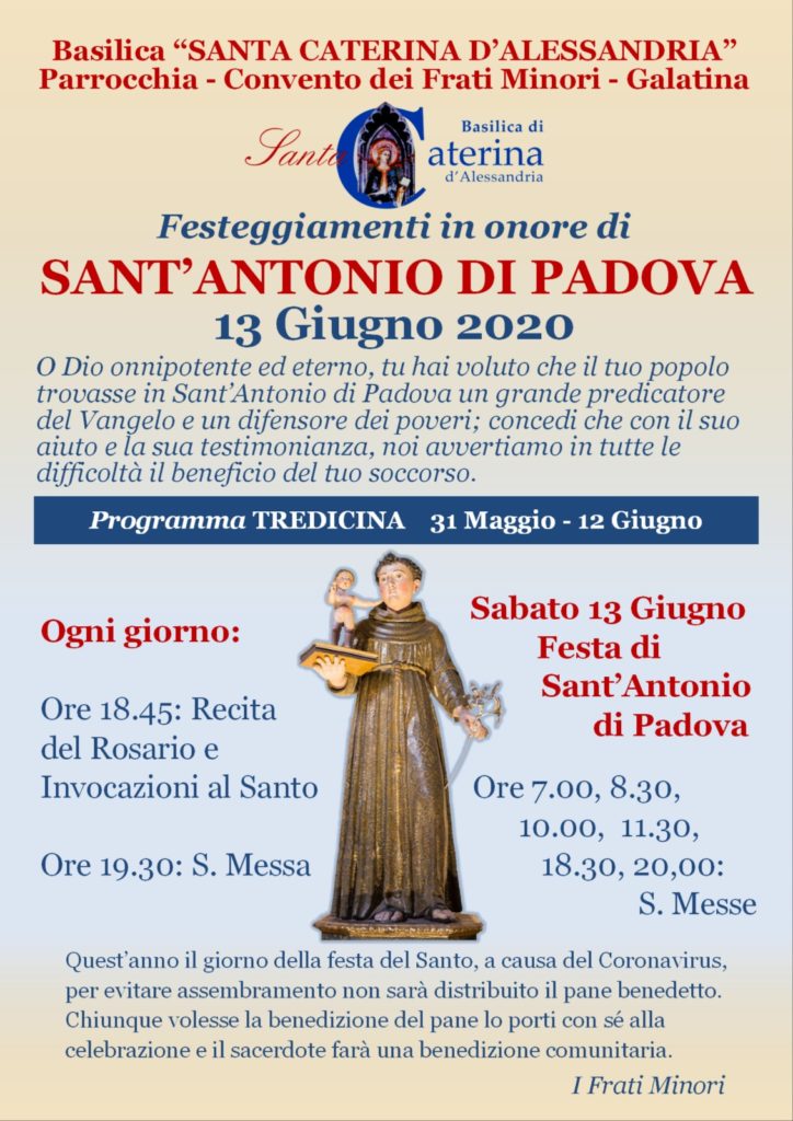 FESTA DI SANT'ANTONIO DI PADOVA