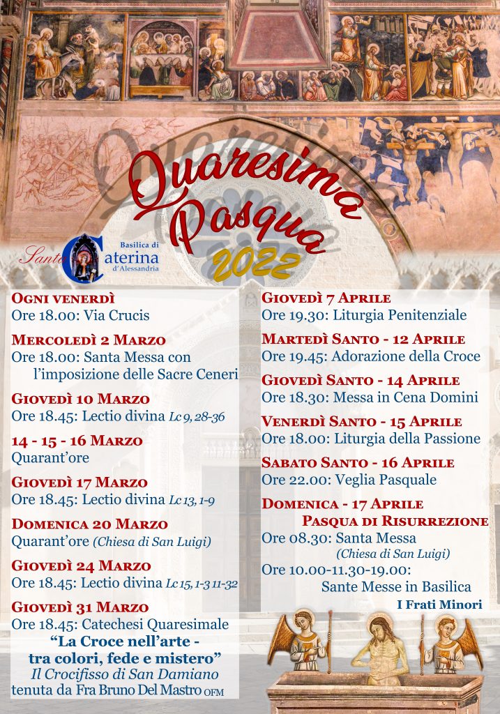 Quaresima / Pasqua 2022