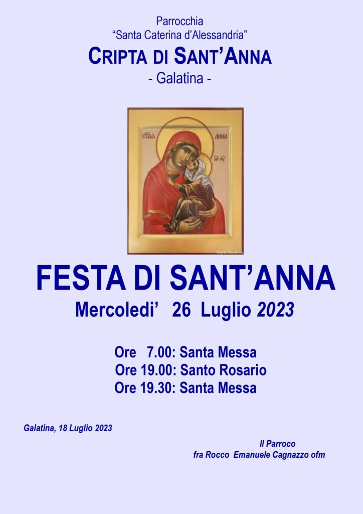 Festa di Sant'Anna 2023