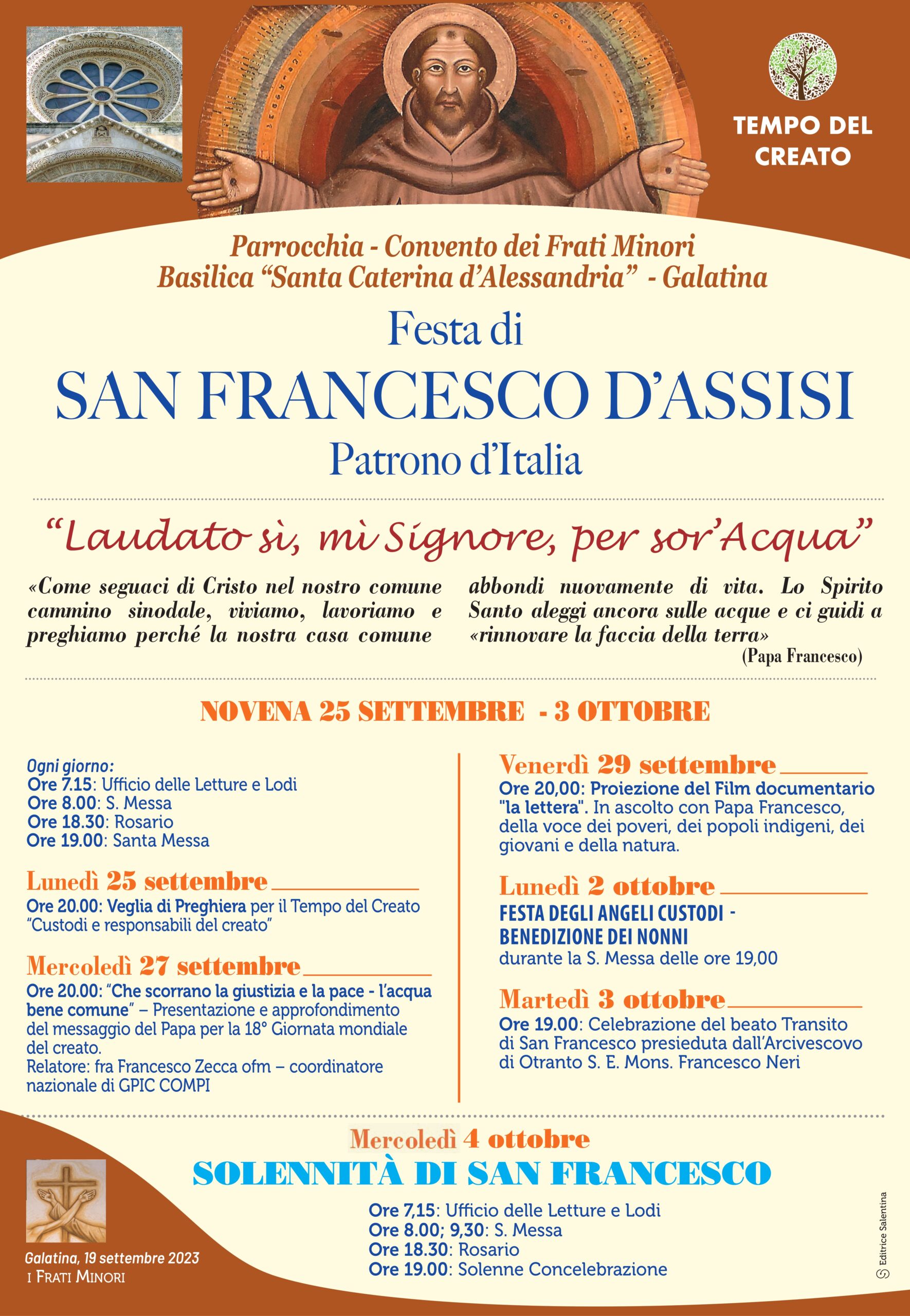 Festa di San Francesco d'Assisi 2023