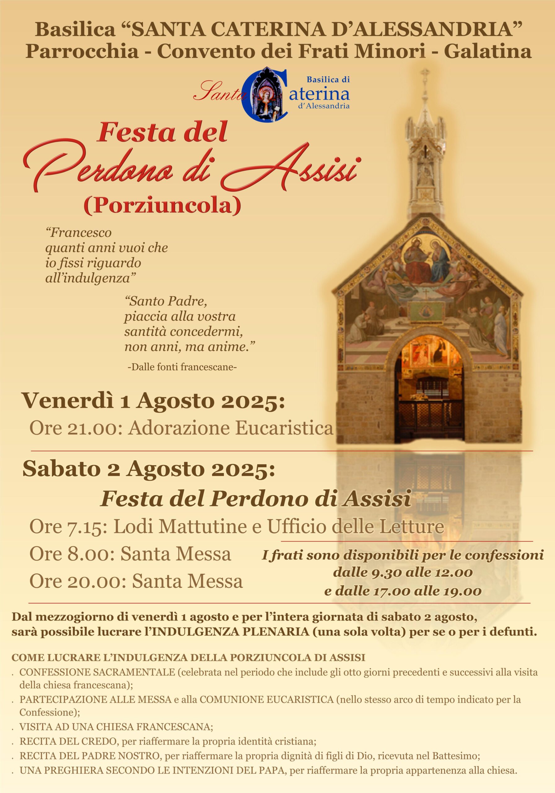 Festa del Perdono 2025