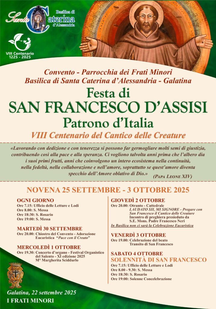 Festa di San Francesco d'Assisi 2025